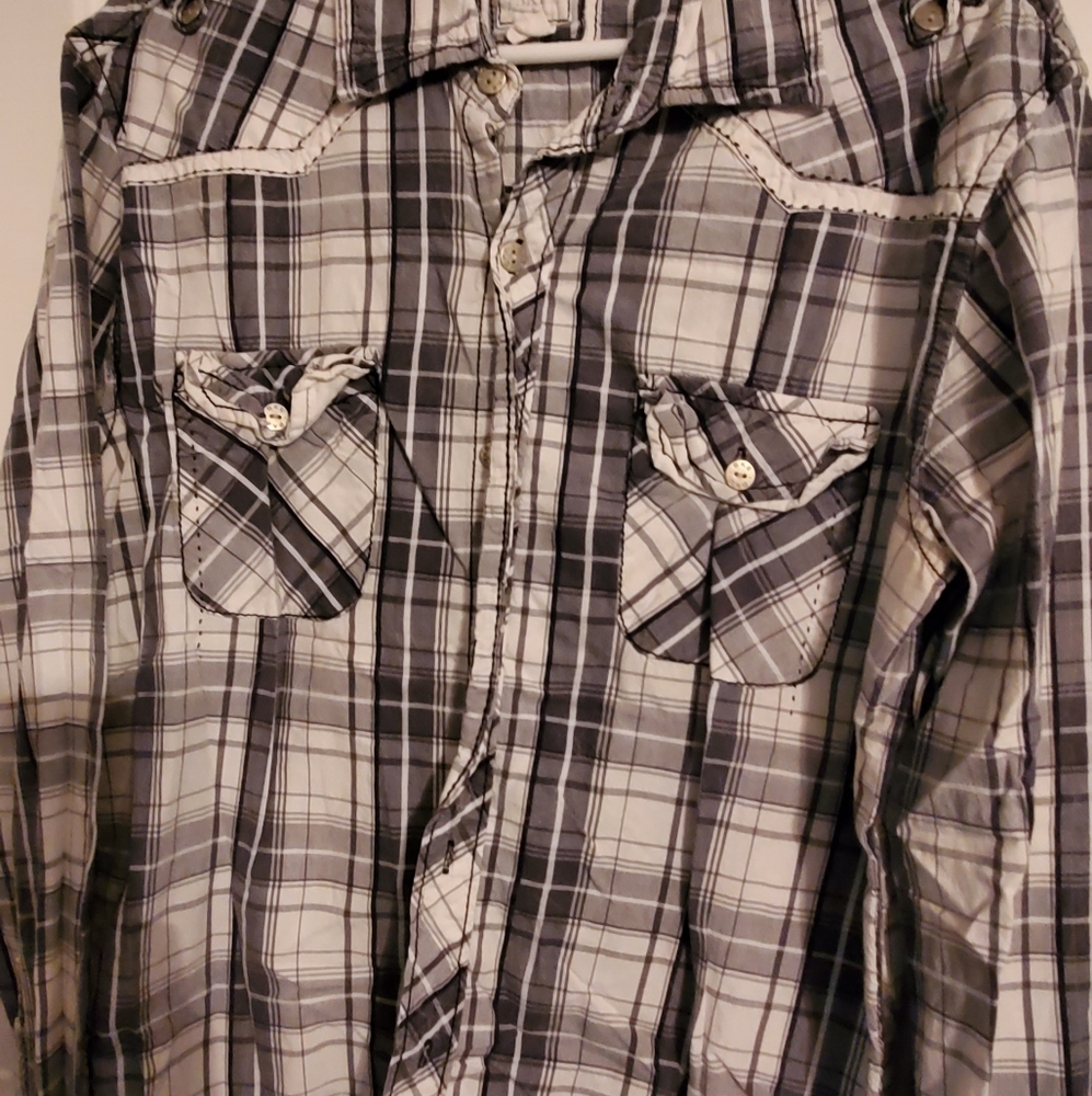 Men's BKE snap button up